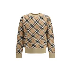 Burberry Men Wool Check Sweater